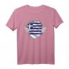 Super Greek Heritage T-Shirt mit Griechenland-Flagge – Stolzes Geschenk für Griechenland-Liebhaber, Einwanderer & Touristen