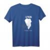 La Palma Atlantik Insel Koordinaten Karte T-Shirt – Perfektes Urlaubs-Souvenir und Erinnerung an den Inselurlaub