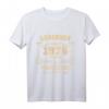 47. Geburtstag T-Shirt für Mann und Frau - Legenden wurden 1976 geboren, perfektes Geschenk für Jubiläum & Jahrgang 1976