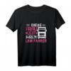 Damen T-Shirt für Ehefrauen von LKW Fahrern - Liebe zum Fernfahrer zeigen mit stylischem Trucker Spruch