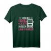 Damen T-Shirt für Ehefrauen von LKW Fahrern - Liebe zum Fernfahrer zeigen mit stylischem Trucker Spruch