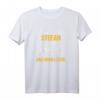 Lustiges Stefan T-Shirt mit Spruch - Personalisiertes Geschenk für Männer mit Namen