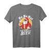 Ho Ho Hol mir mal ein Bier Weihnachts-T-Shirt - Lustiges Vintage Design für Weihnachten, Geburtstag & Kostümpartys