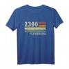 2390 Flensburg Retro Postleitzahlen T-Shirt - Vintage Design für Flensburg-Liebhaber, Oma, Opa, Mama & Papa, Heimatgefühl & Nostalgie