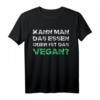 Kann Man Das Essen Oder Ist Das Vegan? - Humorvolles Fleischliebhaber T-Shirt für Fleischfresser, Grillfans und Fleischliebhaber