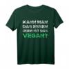 Kann Man Das Essen Oder Ist Das Vegan? - Humorvolles Fleischliebhaber T-Shirt für Fleischfresser, Grillfans und Fleischliebhaber