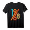 Vintage-Stil Retro Geburtstag 1968 T-Shirt – Klassisch geschnitten, perfekt für Jubiläum und Geburtstagsfeier