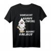 Kampfzwerg nimmt Anlauf - Empowerndes Kleinwüchsigen Mensch T-Shirt für Geburtstag, Weihnachten, Vatertag & Muttertag