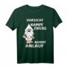 Kampfzwerg nimmt Anlauf - Empowerndes Kleinwüchsigen Mensch T-Shirt für Geburtstag, Weihnachten, Vatertag & Muttertag