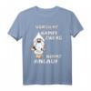 Kampfzwerg nimmt Anlauf - Empowerndes Kleinwüchsigen Mensch T-Shirt für Geburtstag, Weihnachten, Vatertag & Muttertag