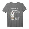 Kampfzwerg nimmt Anlauf - Empowerndes Kleinwüchsigen Mensch T-Shirt für Geburtstag, Weihnachten, Vatertag & Muttertag