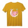 Kawaii Space Axolotl T-Shirt Pastel Goth Japan Style - Lustiges Mexican Anime Comic Shirt für Fans
