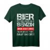 Bier ist billiger als Benzin - Lustiges Party Bier T-Shirt für Bierliebhaber und Partygänger