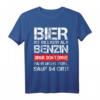 Bier ist billiger als Benzin - Lustiges Party Bier T-Shirt für Bierliebhaber und Partygänger