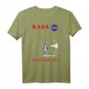NASA Space Shuttle Schematic Blue Print Graphic T-Shirt - Offiziell lizenzierte Raumfahrt-Designs für NASA-Fans
