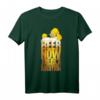 Die Simpsons Homer Bierlösung T-Shirt – Kultiges Fan-Shirt für Simpsons-Enthusiasten, perfekt als Geschenk zum Geburtstag, Feiertag oder besonderen Anlass