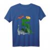 Kinder Geburtstagsshirt 5 Jahre Dinosaurier Dino - Lustiges T-Shirt mit T-Rex, Triceratops & Co. für den perfekten Dino-Geburtstag