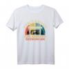 Zum Campen geboren zur Arbeit gezwungen Vintage Retro Camper T-Shirt – Lustiges Geschenk für Camper & Wohnmobilfahrer