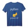 Python Powered Logo T-Shirt für Programmierer, Informatiker & Softwareentwickler – Perfekt für Tech-Geeks & Coding-Enthusiasten