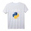 Python Powered Logo T-Shirt für Programmierer, Informatiker & Softwareentwickler – Perfekt für Tech-Geeks & Coding-Enthusiasten