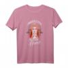 Von Santa Muerte Protected - Frau Skelett T-Shirt mit mexikanischem Design, ideales Geschenk für Familie und Freunde zu Weihnachten, Geburtstag & mehr
