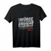 Grundgesetz Artikel 1 - Die Würde des Menschen ist unantastbar T-Shirt für Solidarität, Toleranz & gesellschaftlichen Einsatz