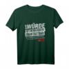 Grundgesetz Artikel 1 - Die Würde des Menschen ist unantastbar T-Shirt für Solidarität, Toleranz & gesellschaftlichen Einsatz
