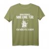 Lustiges T-Shirt mit Spruch 'Man bringe mir eine Tür - Ich möchte gehen' – Witziges Design für Männer, klassisch geschnitten