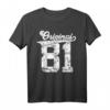 Original 1981 College 42. Geburtstag T-Shirt – Vintage Jahrgang 1981 Geschenk & Party Outfit für 42-Jährige