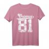 Original 1981 College 42. Geburtstag T-Shirt – Vintage Jahrgang 1981 Geschenk & Party Outfit für 42-Jährige