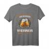 Lustiges Werner Vorname Feier T-Shirt – Personalisierte Geschenkidee für Geburtstagsjungen und Männer mit Namen Werner