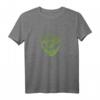 Green Alien Face T-Shirt mit UFO-Design – Ideal für UFO-Jäger, Area 51 & Roswell Fans, Verschörungstheoretiker
