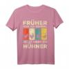 Früher war ich normal jetzt habe ich Hühner T-Shirt – Lustiges Tiermotiv für Hühnerfans und Hühnerzüchter