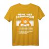 Lustiges Katzen Kaffee Urlaub Müde T-Shirt – Humorvolles Design für Katzen- und Kaffeefans, ideal für Alltag und Geschenke