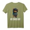 nö einfach nö Teddy T-Shirt – Lustiges Büro-Outfit mit Bär Spruch, ideales Geschenk für Kollegen & Nörgler