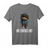 nö einfach nö Teddy T-Shirt – Lustiges Büro-Outfit mit Bär Spruch, ideales Geschenk für Kollegen & Nörgler