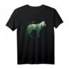 Preserve & Protect Umweltschutz Klimaschutz Wolf Silhouette T-Shirt – Für Naturschützer, Umweltaktivisten & Klimademonstranten