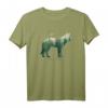 Preserve & Protect Umweltschutz Klimaschutz Wolf Silhouette T-Shirt – Für Naturschützer, Umweltaktivisten & Klimademonstranten