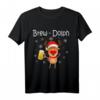 Brew Dolph Rentier Bier Rudolph Ugly Christmas T-Shirt – Lustiges Weihnachtshemd für Damen, Herren, Kinder & Bierliebhaber als Geschenkidee
