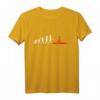 Kajak Evolution Kajakfahrer Kajaker Kayak Entwicklung T-Shirt – Geschenkidee für Wassersportler Männer & Frauen