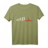 Kajak Evolution Kajakfahrer Kajaker Kayak Entwicklung T-Shirt – Geschenkidee für Wassersportler Männer & Frauen