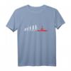 Kajak Evolution Kajakfahrer Kajaker Kayak Entwicklung T-Shirt – Geschenkidee für Wassersportler Männer & Frauen