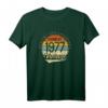 Legendäres 46. Geburtstag T-Shirt für Mann & Frau - Vintage Geschenk Seit 1977 für Geburtstagskinder