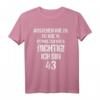 Lustiges 43. Geburtstag T-Shirt für Mann und Frau – Witziges Geschenk mit Spruch für Party, Freunde & Familie