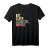 Eat Sleep Schnitzel Repeat T-Shirt - Vintage Retro Motiv für Schnitzel- und Food-Liebhaber
