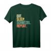 Eat Sleep Schnitzel Repeat T-Shirt - Vintage Retro Motiv für Schnitzel- und Food-Liebhaber