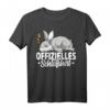 Lustiges Hasen-Motiv Schlafshirt - Perfekt als Geschenk für Nachtschwärmer, Morgenmuffel und Häschen-Mottopartys