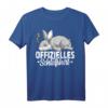 Lustiges Hasen-Motiv Schlafshirt - Perfekt als Geschenk für Nachtschwärmer, Morgenmuffel und Häschen-Mottopartys