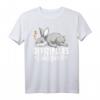 Lustiges Hasen-Motiv Schlafshirt - Perfekt als Geschenk für Nachtschwärmer, Morgenmuffel und Häschen-Mottopartys