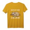 Hektik Ist Auch Keine Lösung Lustiges Faultier T-Shirt – Humorvolles Geschenk für Damen & Herren gegen Stress im Alltag
